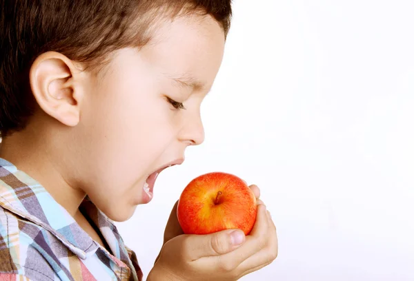 Çocuk sağlıklı beslenme — Stok fotoğraf