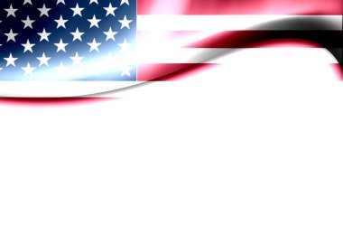 Usa flag clipart