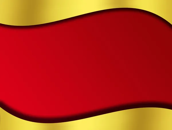 Красный и золотой — стоковое фото