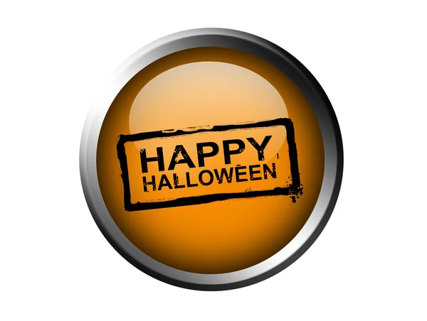 Botão halloween — Fotografia de Stock