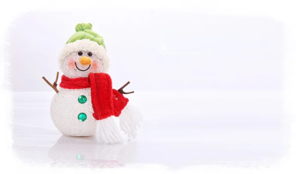 Snowman card — Stock Photo, Image