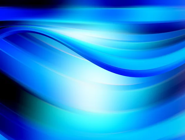 Голубые волны — стоковое фото