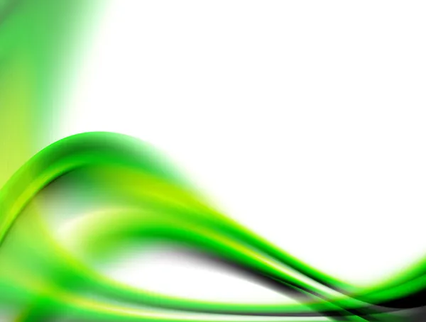 Onda verde — Fotografia de Stock
