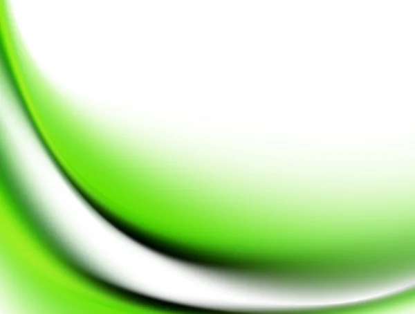 Zelené vlny — Stock fotografie