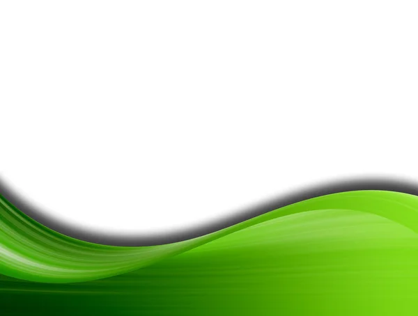 Зелена хвиля — стокове фото