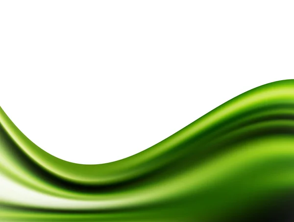 Onda verde — Fotografia de Stock