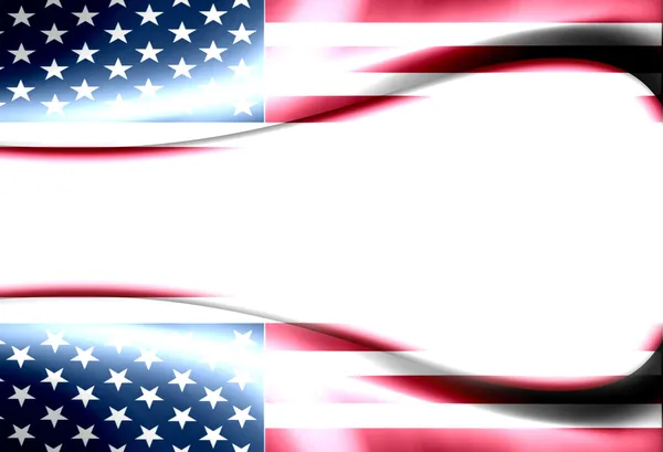 Флаг США — стоковое фото