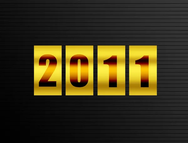 Liczba 2011 — Zdjęcie stockowe