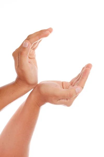Hand receiving — Stock Photo, Image