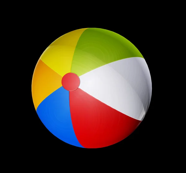 3D piłkę na białym tle — Zdjęcie stockowe