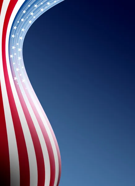 抽象的なアメリカ国旗 — ストック写真