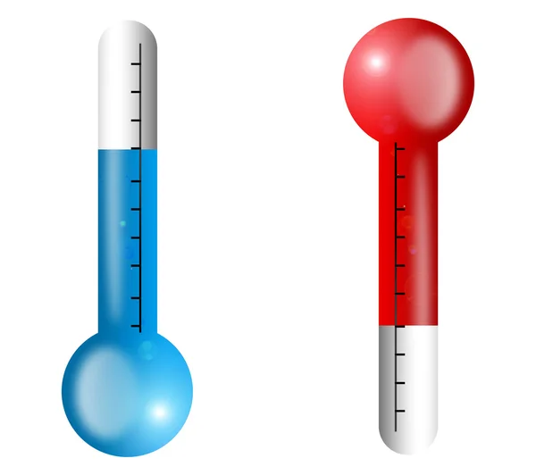 Термометры — стоковое фото