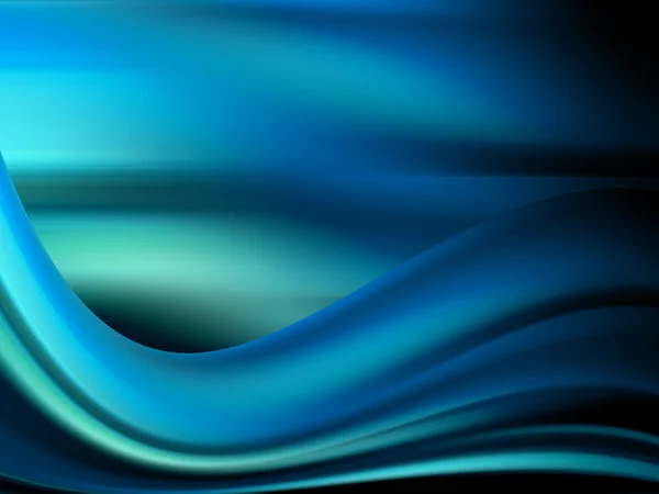Синяя Динамическая Волна Абстрактном Фоне Абстрактная Иллюстрация — стоковое фото