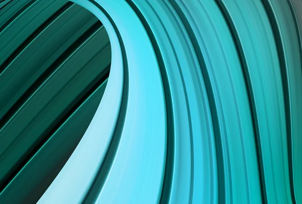 Blå Dynamiska Linjer Med Effekten Rörelse Abstrakt Illustration — Stockfoto