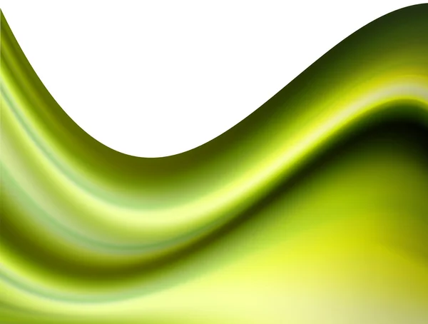 Gröna vågor — Stockfoto