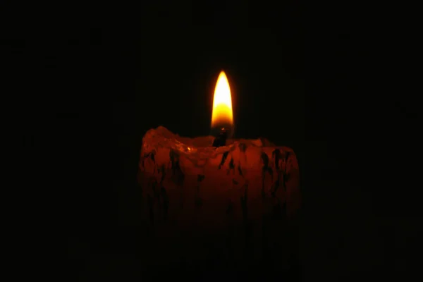 Koyu Arka Plan Üzerinde Yoğun Işık Siyah Alan — Stok fotoğraf