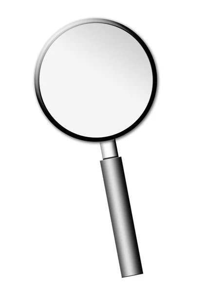 Magnifying Glass White Background Isolated Image — Stock Photo, Image