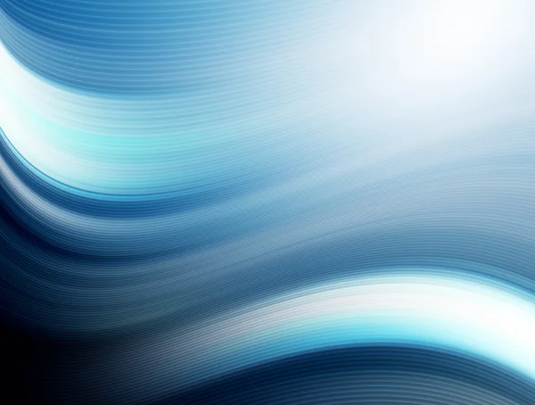 Blå vågor — Stockfoto
