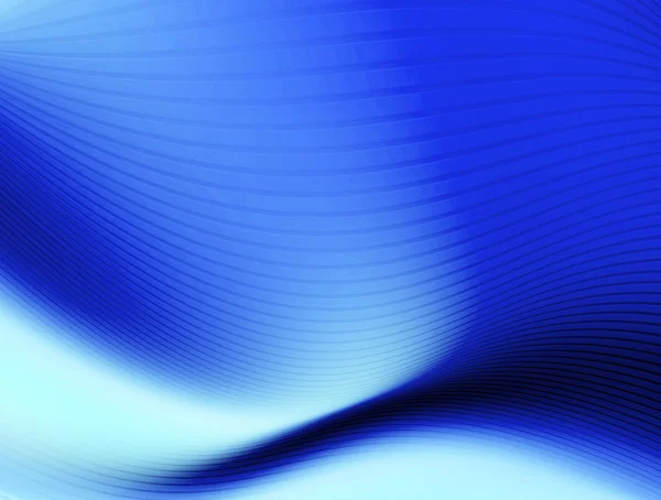 蓝色与线的动态纹理 抽象图 — 图库照片