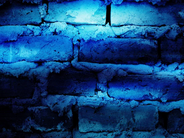 Синій стіни — стокове фото