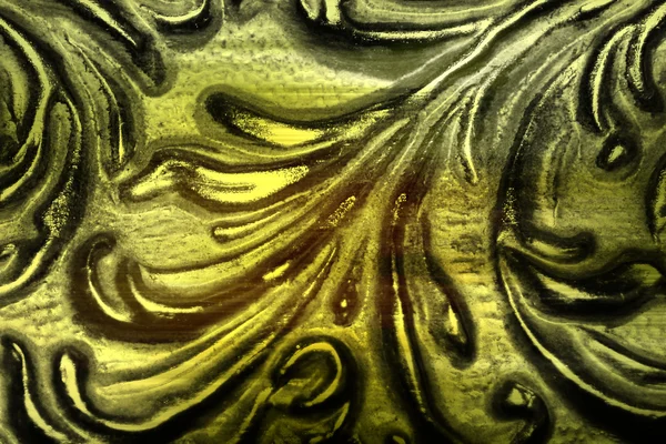 Textura Abstracta Amarilla Con Formas Antiguas Ilustración Fondo —  Fotos de Stock