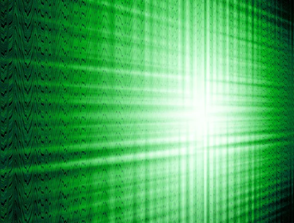 Abstrakt Grön Bakgrund Med Ljuseffekter Illustration — Stockfoto