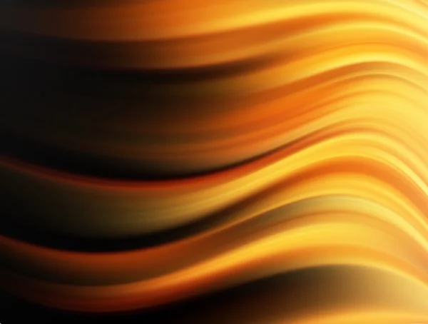 Εννοιολογική Φωτιά Δυναμική Κύματα Μαύρο Φόντο Αφηρημένη Εικόνα — Φωτογραφία Αρχείου