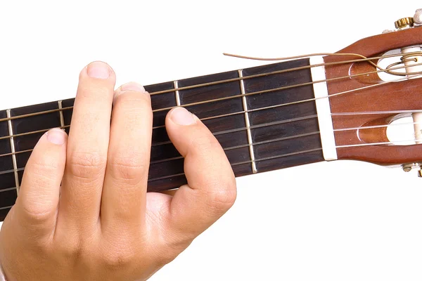 Tocando guitarra — Foto de Stock
