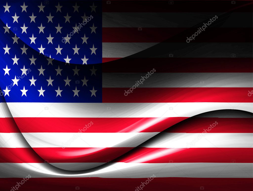Estados Unidos bandera: fotografía de stock © yupiramos #4846289 ...