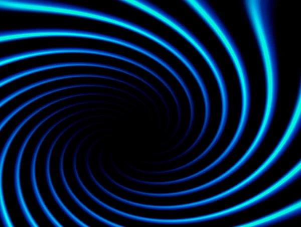 Синяя спираль — стоковое фото
