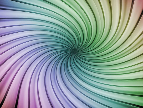 Grün Violett Und Blau Wirbeln Über Den Weißen Hintergrund Abstrakte — Stockfoto