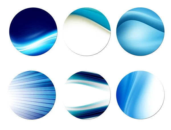 Verschillende Golven Cirkels Witte Achtergrond — Stockfoto