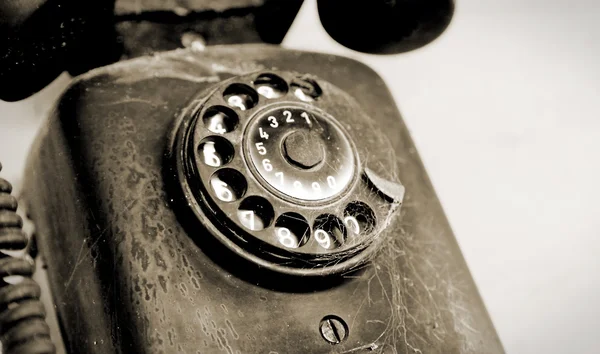 Gamla telefoner — Stockfoto
