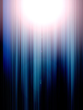 Mavi dinamik arka ışık efektleri ile. soyut resim