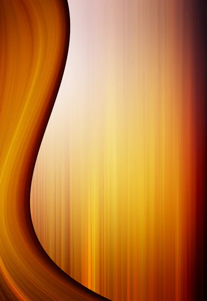 オレンジ色の波 — ストック写真