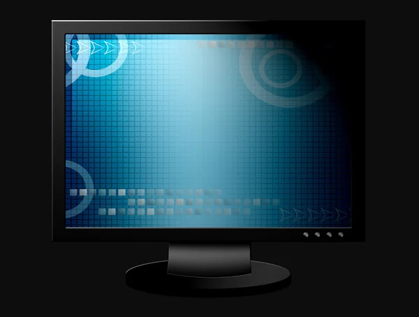 Blue screen — Stock Photo, Image
