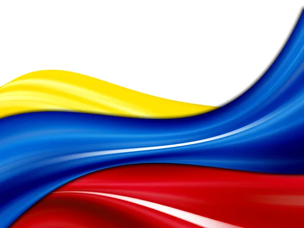 Colombia Vlag — Stockfoto
