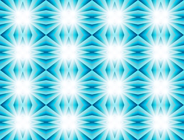 Dynamische Abstrakte Formen Blau Weiße Abbildung — Stockfoto
