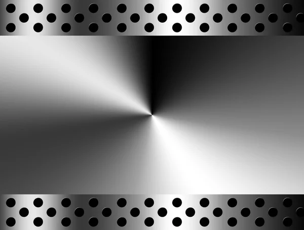 黒い点は クロム Tetxure テキストやデザインを挿入するスペースの抽象的なイラスト — ストック写真