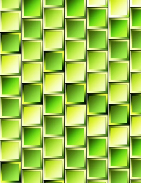 Zelená Dynamické Pozadí Světelnými Efekty Abstraktní Ilustrace — Stock fotografie