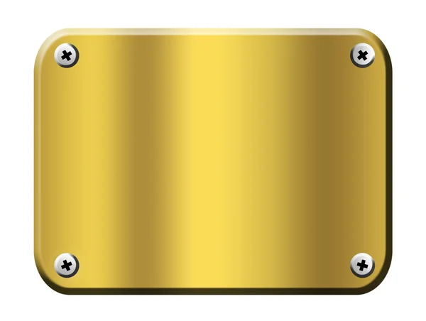 stock image Gold board