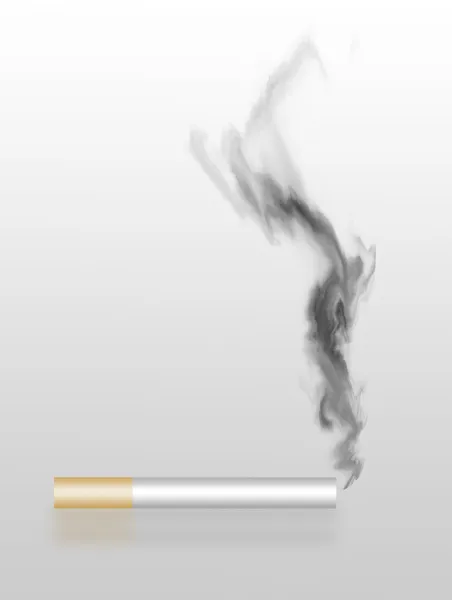 Ilustração do fumo — Fotografia de Stock
