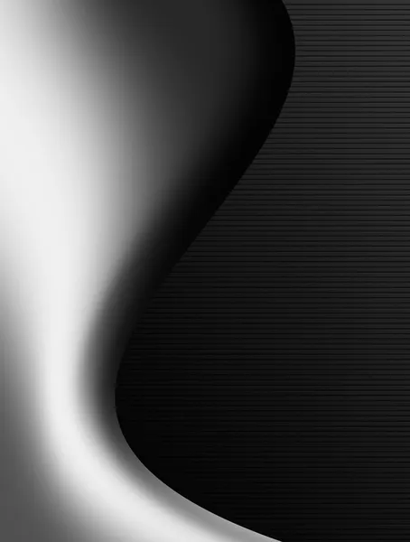 Динамічна Хромова Хвиля Фоні Сірих Ліній — стокове фото