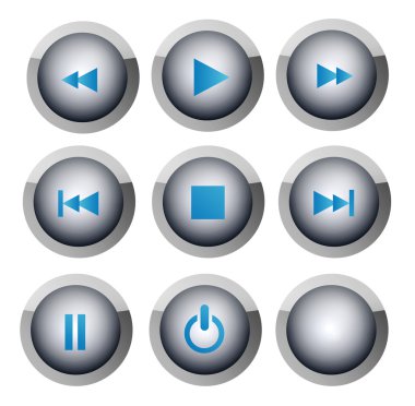 Buttons clipart