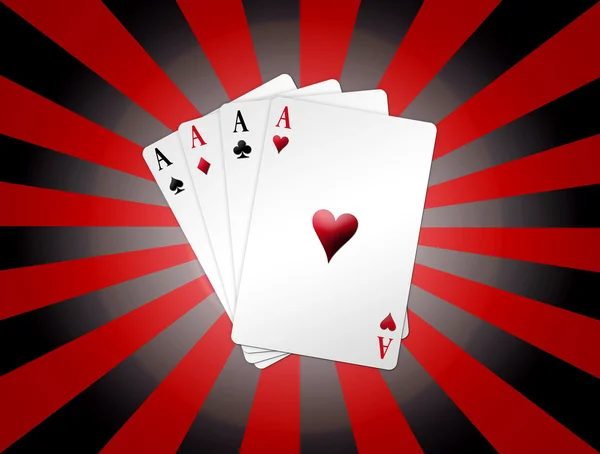 Aces card — Stock Photo, Image