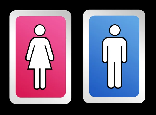 Kadın ve erkek işaretleri — Stok fotoğraf