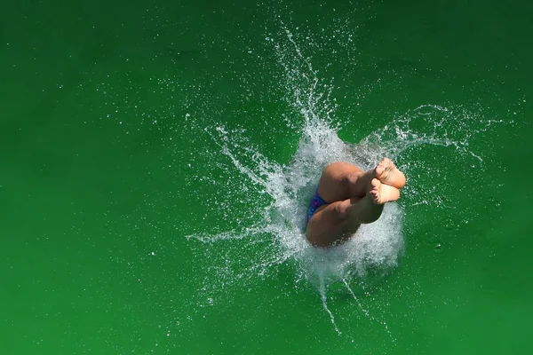 Mergulho Splash — Fotografia de Stock