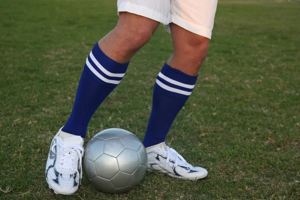 Soccer Ball Dribble — Stock Photo, Image