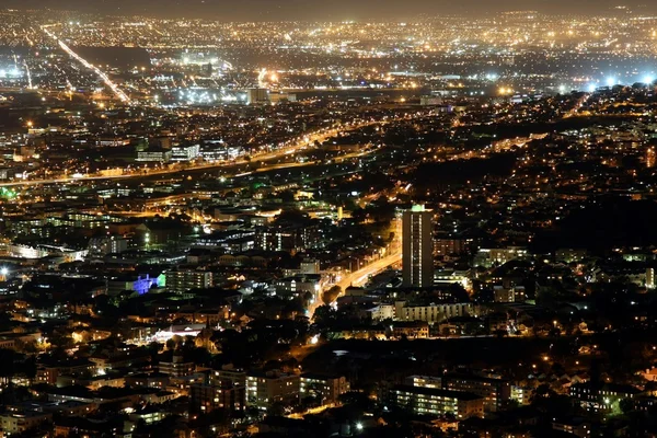 Ciudad del Cabo por la noche — Foto de Stock