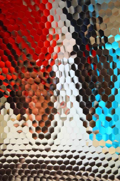 Espejos hexagonales Imagen de archivo